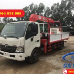 Xe tải HINO XZU730L 5 Tấn gắn cẩu UNIC UR-V345 3 Tấn 5 Khúc